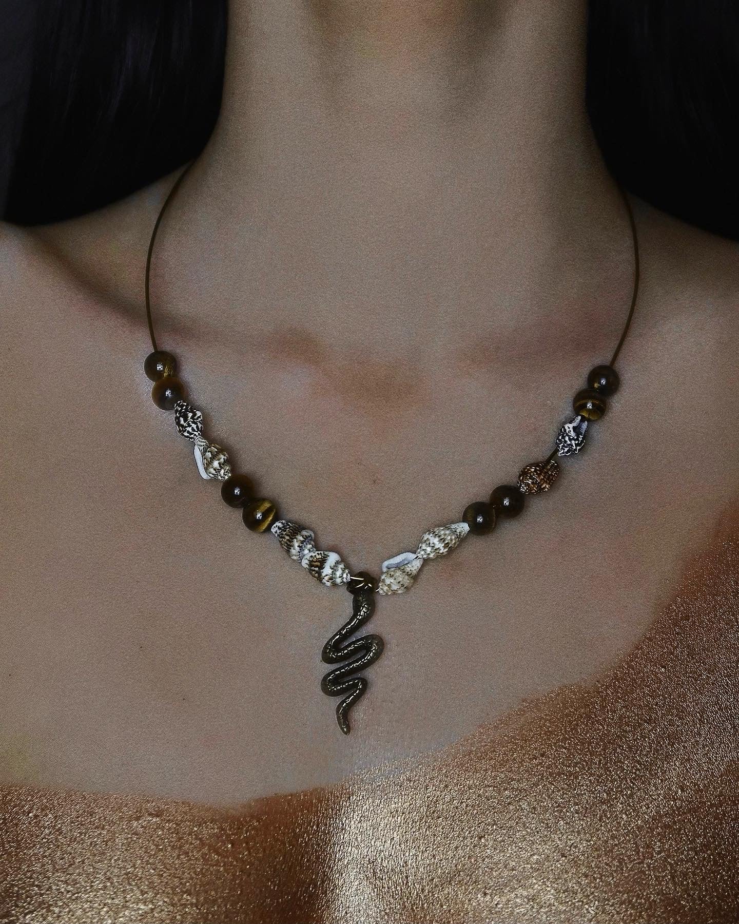 MEDUSA’S SERPENT NECKLACE