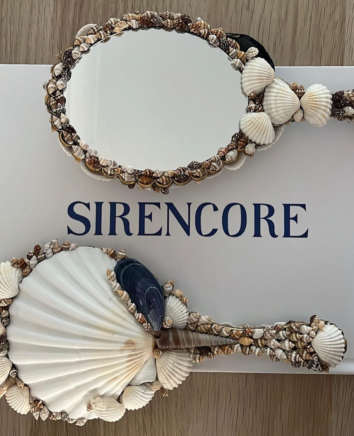 SIREN SEASHELL MIRROR